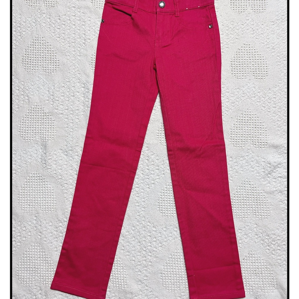 Gymboree Kids Hot Pink Slim Pants Jeans Size 8